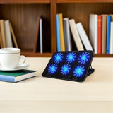 Laptop Cooling Pad Stand with Six Fans Adjustable Height