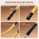 IPO 2026 Upgrade Weighted Ropeless Battle Ropes, Heavy Duty Portable Cordless Battle Ropes for Home Gym, home fitness workout Rope for Strength Building suitable Men & Women (Yellow, Yellow Max)