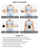 SHAPELLX Waist Trainer for Women Tummy Control Corset Shapewear Breathable Waist Cincher Trimmer Slimming Belly Belt Skin