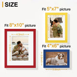 decorUhome 15 Pack Assorted Picture Frame Set for Wall & Tabletop, PF15MTH