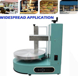 CZHIXG Electric Cake Decorating Machine Vertical Electric Cake Cream Spreading Machine Commercial/Home Use Cake Decorating Coating Machine Equipment Green for 6-14 Inch Cake, 200W