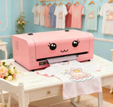 13 Inch DTF Printer for T-Shirts, A3 Heat Transfer Printer, Pink
