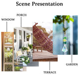 Rhinestones Hummingbird with Crystal Sun Catcher, Glass Window Hanging Ornament,Crystal Prism Suncatcher Outdoor Indoor Home Garden Party Decoration