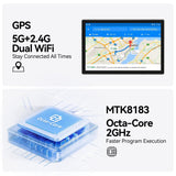 Android 13 Tablet 2024 Latest 10 inch Octa-Core Tablet, 128GB ROM+16GB RAM (8+8 Virtual)+1TB Expand, 5G WiFi kimlok