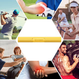 FitBeast Hand Exerciser Bars for Physical Therapy - Relieves Tendonitis Pain & Improve Grip Strength, Injury Recovery, Forearm (Yellow - Extra Light)