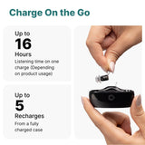 EARGO Eargo SE Self-Fitting FDA-Cleared OTC Adult Hearing Aids - Virtually Invisible CIC, Rechargeable, Award-Winning Customer Support