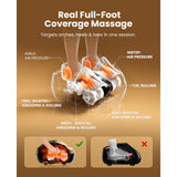 BOB AND BRAD Foot Massager Machine with Heat and Remote, Fits up to Size 14, FSA Eligible HSA Shiatsu Deep Kneading Foot Massager for Plantar Fasciitis and Neuropathy