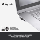 Logitech Ergo K860 Split for Business Wireless Keyboard - Graphite