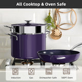 Nuwave Lux 13pc Forged Lightweight Nonstick Ceramic Cookware Set, PFAS-Free