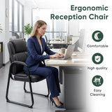 HAPPYMONT Waiting Room Guest Chair Set of 2, Office Reception Chairs