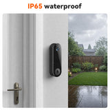 Fazoxo 2K FHD Wireless Camera for Home Security,Wi-Fi Video Doorbell Camera