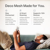 Deco 7 Dual-Band BE5000 WiFi 7 Mesh Wi-Fi System 4-Stream 5 Gbps, 240 Mhz