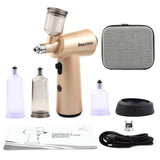 Portable Spray Tan Machine–Cordless Rechargeable Spray Tanning Gun for Home, Travel, Salon & Spa – Handheld Self Tanning Solution Applicator–Lightweight & Easy Use – Professional Sunless Tan (Beige)