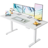 71 x 30 inch Electric Standing Desk Adjustable Height, 4 Memory Height Settings
