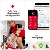 Polar Verity Sense - Optical Heart Rate Monitor Armband - ANT+, Dual Bluetooth, Gray, M-XXL