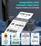 ORGBRO Thermal Shipping Label Printer, 4x6 Bluetooth Label Maker