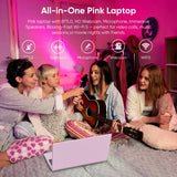 VIGSENUP15.6 FHD Pink Laptop 8GB RAM 256GB SSD,CPU up to3.4GHz,OfficeSuite
