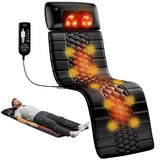 Himouta Shiatsu Full Body Massage Mat with Heat, Detachable Massager Pad, 10 Vibrating Motors, Deep Tissue Pain Relief for Back, Neck & Legs – Relaxation at Home or Office