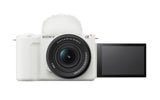 Sony ZV-E10 II APS-C Mirrorless Creator Camera with 16-50mm Lens White