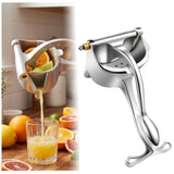 Hand Juicer Squeezer with Heavy Duty Handle, 2026 New Manual Fruit Juicer Citrus Press for Lemon, Orange, Lime, Grapefruit (1 Pcs)