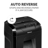 Fellowes Powershred 60MC Micro-Cut 10 Sheet Home Office Paper Shredder