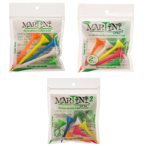 Martini Golf Tees - 3 1/4