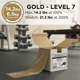 THERABAND Resistance Band Gold, Max, 25-Yd Roll, Latex-Free Elastic Exercise Band for Physical Therapy, Yoga, Pilates, Stretching, Home Workouts, Cut-to-Length, Color-Coded Resistance Levels