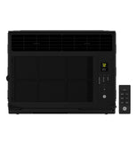GE 6,000 BTU Electronic Window Air Conditioner, Black Compact AC Cools Rooms up to 250 sq ft, Digital Controls with Remote, Energy Saver Mode, 24Hr Timer, Easy Install Kit Included