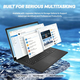 HP 17.3" Large Screen Laptop, Latest Intel Core 5 Processor, 32GB RAM, 512GB SSD, 2026 Edition, Full-Size Keyboard with Num Pad, Wi-Fi 6, Windows 11 with Copilot, Comfortable Laptop for Everyday Use