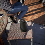 Bose SoundLink Revolve+ (Series II) Bluetooth Speaker, Portable Speaker with Microphone, Wireless and Water Resistant with 360 Degree Sound, Long Lasting Battery and Handle, Black