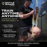 Battle Bands Resistance Bands – Pull Up Assistance Bands & Stretch Bands for Exercise – Heavy Duty Workout Resistance Bands Set for Strength Training, Powerlifting, Home Gym & Stretching – Men & Women