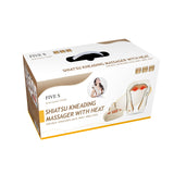 Neck and Back Massager with Heat Deep Kneading Massage for Neck, Shoulders, Back, Legs, Feet for Home, Office, Car FIVE S