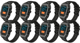 OMIZN GT5 Watch Walkie Talkie Unlimited Range, 4G LTE Wearable PTT Two Way Radio with VOX Hands Free, AES256 Encryption for Commercial Industrial Family Security Fleet Outdoor
