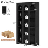 Tribesigns 5-Tier Arched Bookshelf, 70.87-Inch Mid Century Modern Bookcase