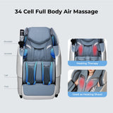 Titan Rejūv 4D l Ergonomic SL Track l Ai Series l Intelligent Health Detection l Full Body Massage Chair l Voice Recognition l Soothing Heating Therapy l Zero Gravity Reclining l Space Saving (Black)