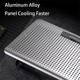 HBJWOV Laptop Cooler Silent Fan Laptop Cooling Pad Adjustable
