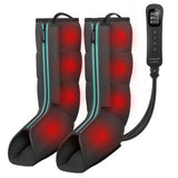 QUINEAR Leg Massager for Circulation and Pain Relief, Heating Leg Compression Massager with 3 Modes, Foot and Calf Massager with 3 Intensities 3 Heats - Gift for Mom and Dad