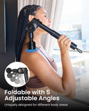NAPRE Massage Gun with Heat and Cold,Deep Tissue Percussion Back Massager for Muscle/Neck/Body Pain Relief with Long Extension Handle,32-Speeds,Foldable with 5 Adjustable Angles,Mothers Day Gifts