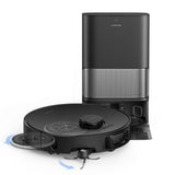 DREAME L40s Ultra Robot Vacuum and Mop, Auto-Empty, Mop Self-Cleaning, 1,9000Pa Suction, 100% Detangling DuoBrush, Extending Mops and Side Brush, 40mm Obstacle Clearing, App & Voice Control (Black)