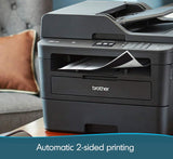 Brother MFC-L2750DW Monochrome Laser Printer All-in-One with Wireless, Auto 2-Sided Printing, Print Scan Copy, 2400 x 600 dpi