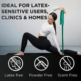 THERABAND Resistance Band,Green,Heavy,25-Yard Roll,Latex-Free,Elastic Band Exercise,Physical Therapy,Yoga,Pilates,Stretching,Home Workouts,Cut-to-Length,Color-Coded for Easy Resistance,(Pack of 12)
