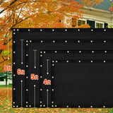 Privacy Screen Fence, Outdoor Fencing Panels, Garden Windscreen Mesh Shade Sail Net Barrier