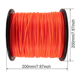 095 Trimmer Line, 095 Weed Eater String, 0.095" Weed Wacker String, Commercial Grade Round Nylon String Trimmer Line .095 Replacement For String Trimmer Weed Trimmers .095"-1280ft-5lb-Spool(Orange）