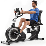 MERACH Recumbent Exercise Bikes for Home Light Commercial High-end