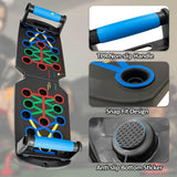 Sutekus Push Up Board for Men & Women Multi-function Detachable Push Up Bar for Strength Training Portable Home Gym Workout Equipment Sutekus