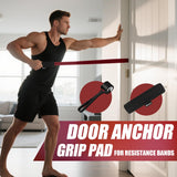 WHATAFIT Resistance Bands,Pull Up Assist Bands Set with Handles, Exercise & Workout Bands with Door Anchor for Men & Women – Home Fitness Equipment for Strength Training, Stretching