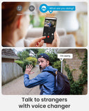 5MP Doorbell Camera Wireless No Subscription- Video Doorbell Wireless with Chime, Doorbell with Camera, Voice Changer ieGeek