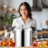 KILOGORGE 24 qt Pressure Canner with Gauge[14.5 PSI],with Canning Supplies 7 pc set,large pressure cooker for canning, its a great helper for both households and businesses used to make canned food