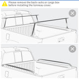 OEDRO Hard Tri-Fold Truck Bed Tonneau Cover Fit for 2020-2026 Gladiator 5ft