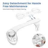 Bidet Attachment for Toilet - Effortless Non-Electric Self Aresmata